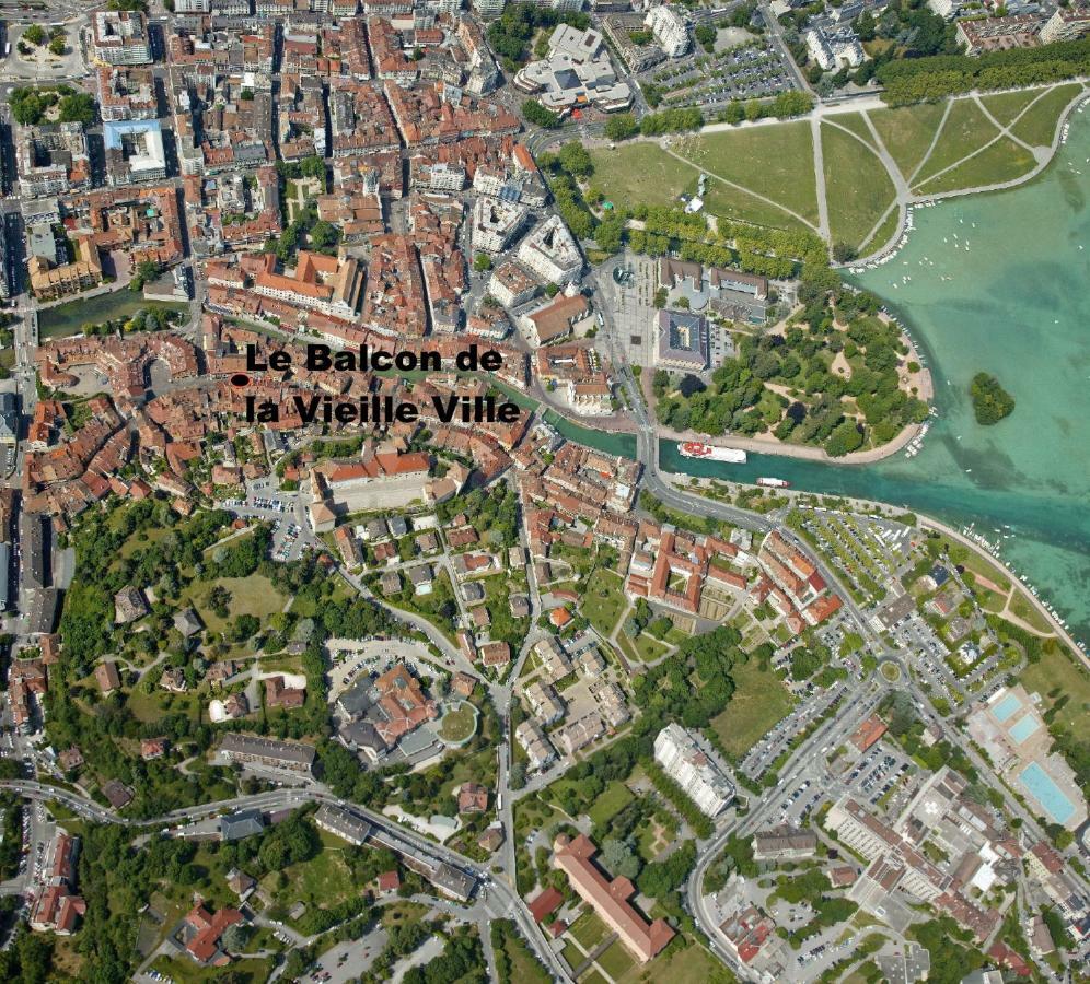 Le Balcon De La Vieille Ville Annecy Zewnętrze zdjęcie